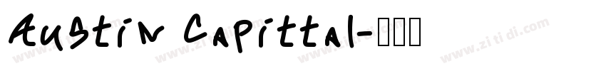 Austin Capittal字体转换